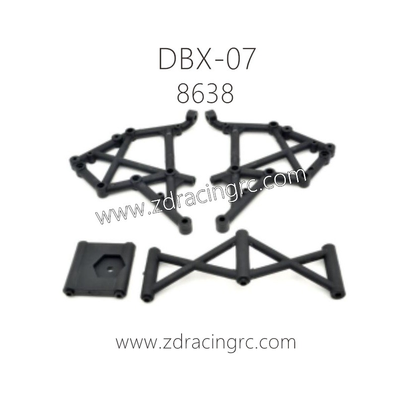 ZD RACING DBX-07 Parts 8638 Spare Tire Mount