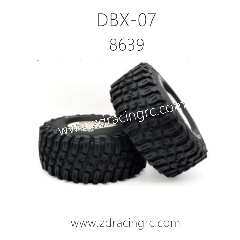 ZD RACING DBX-07 Parts 8639 Tire With Foam Insert