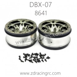 ZD RACING DBX-07 Parts 8640 Wheel Grey