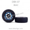 ZD RACING DBX-07 Parts 8642 8643 Tires assembly