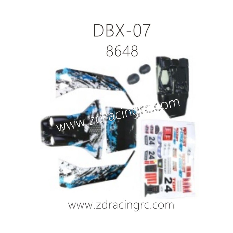 ZD RACING DBX-07 Parts 8649 Body shell