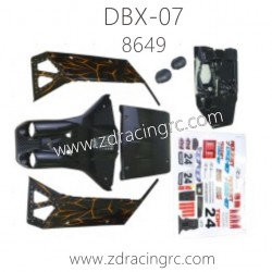 ZD RACING DBX-07 Parts 8649 Body shell