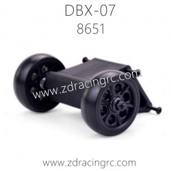 ZD RACING DBX-07 Parts 8651 Look up wheel group