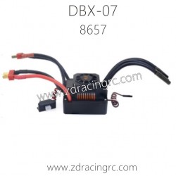 ZD RACING DBX-07 Parts 8657-150A Brushless ESC with dual battery interface