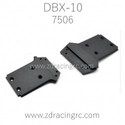 ZD RACING DBX 10 RC Car Parts Front Rear Bottom Plate 7506