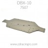 ZD RACING DBX 10 RC Car Parts Aluminum Alloy CNC Bottom Plate 7507