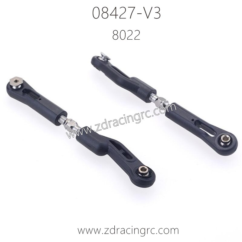 ZD RACING 08427 V3 Parts 8022 Rear Upper Tie Rods