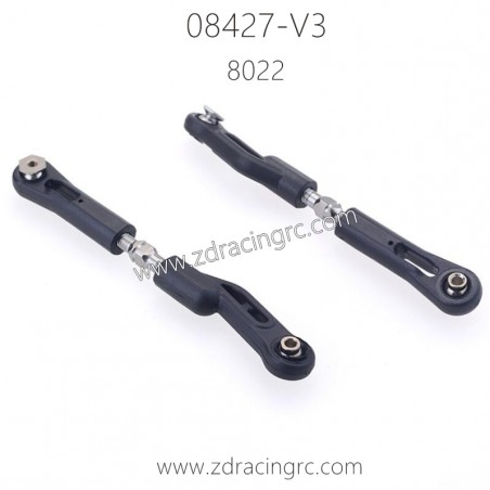 ZD RACING 08427 V3 Parts 8022 Rear Upper Tie Rods