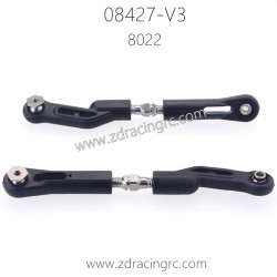 ZD RACING 08427 V3 RC Parts 8022 Rear Upper Tie Rods