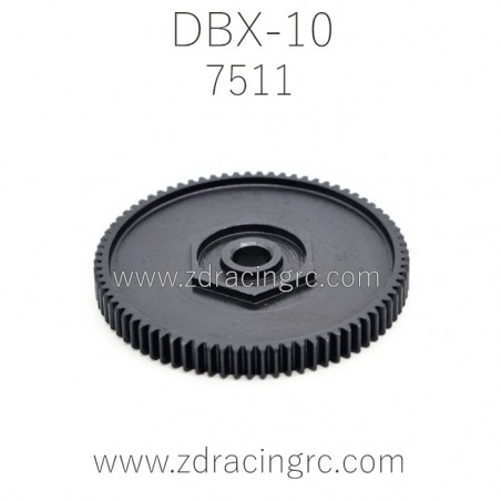 ZD RACING DBX 10 Parts Steel Reduction Gear 77T ZD RACING DBX 10 Parts Steel Reduction Gear 77T