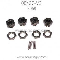 ZD RACING 08427 V3 Parts 8068 Hex Wheel Hub Mounts
