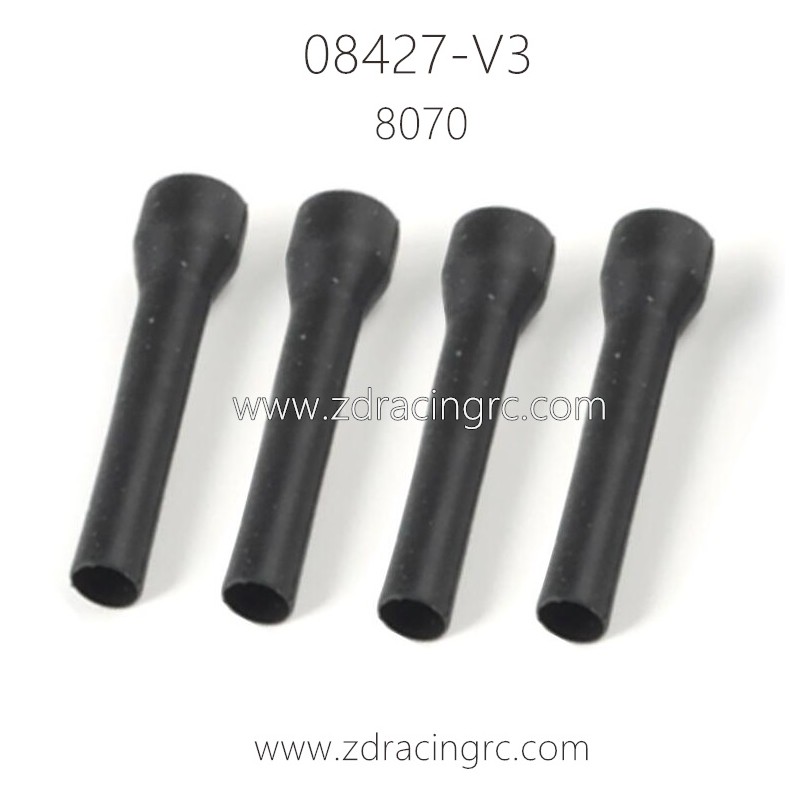 ZD RACING 08427 V3 Parts 8070 Dust Covers for Shock Shaft