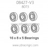 ZD RACING 08427 V3 Parts 8073 16X8X5 Bearings