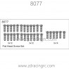 8077 Flat Head Screw Set for ZD Racing RC Car