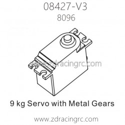ZD Racing 08427 V3 Parts 8096 9KG Servo with Metal Gears