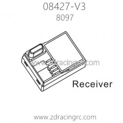 ZD Racing 08427 V3 Parts 8097 Receiver