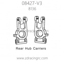 ZD Racing 08427 V3 Parts 8136 Rear Hub Carriers