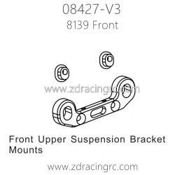 ZD Racing 08427 V3 Parts 8139 Front Upper Suspension Bracket Mounts