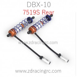 ZD RACING DBX 10 Parts Rear Simulation Shock Absorber Oil pipe 7519S