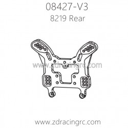 ZD Racing 08427-V3 RC Car Parts 8219 Rear Shock Tower Plate CNC