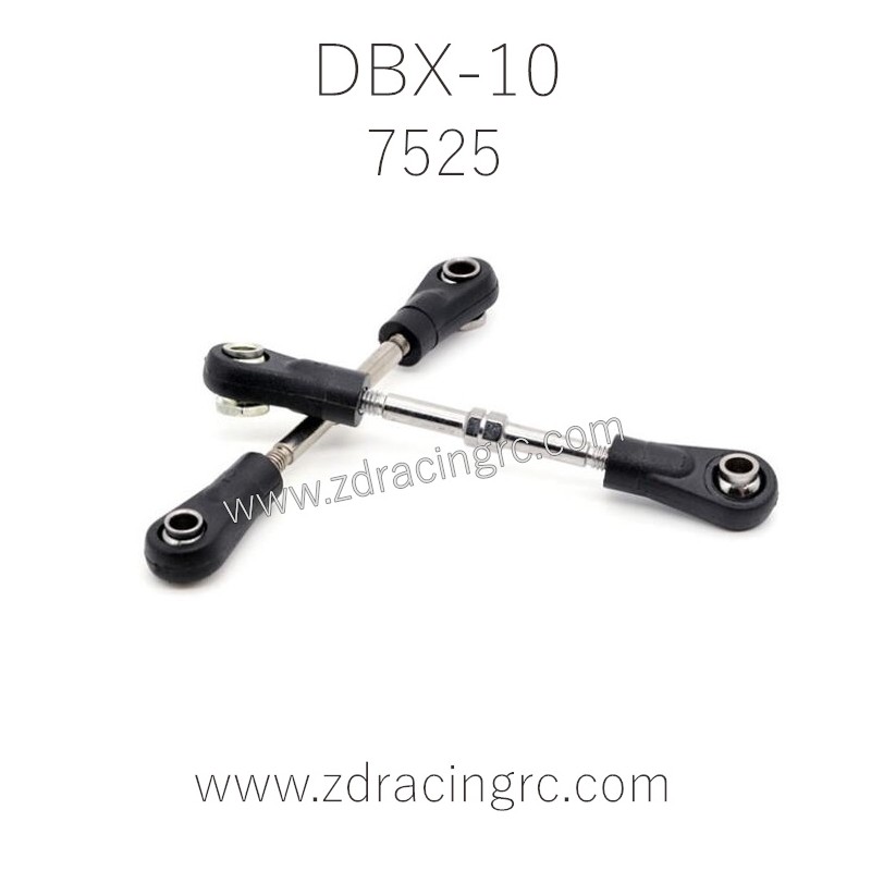 ZD RACING DBX 10 Parts Steering Connect Rods 7525