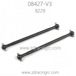 ZD Racing 08427-V3 Parts 8229 Horizontal Drive Shaft Rear