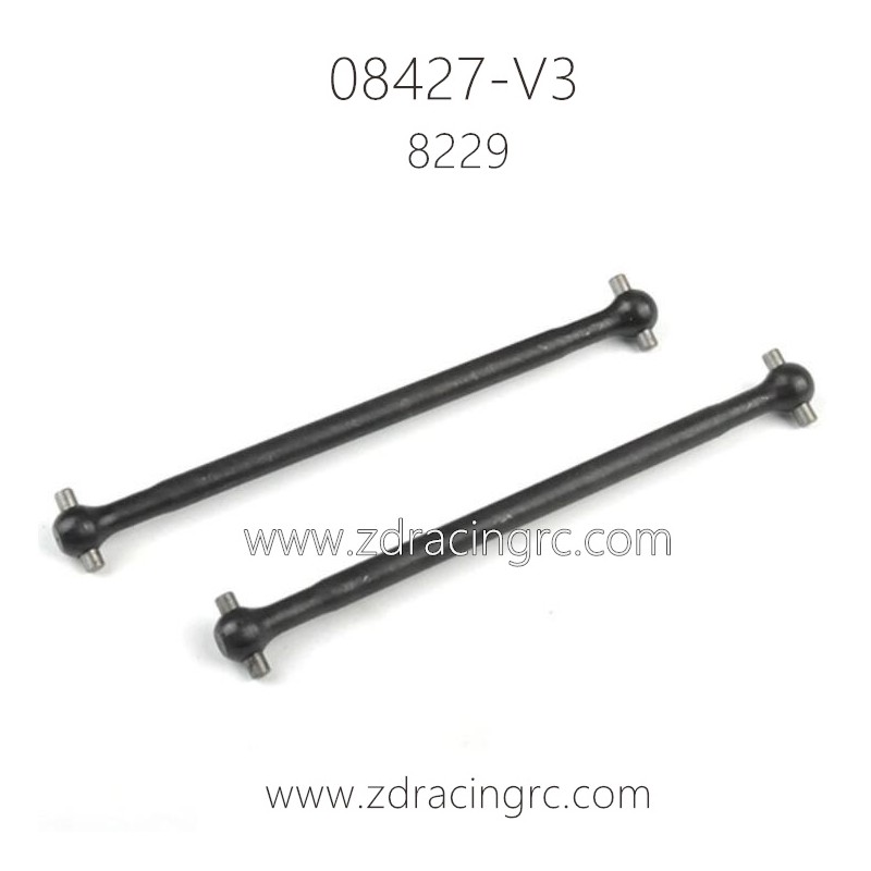 ZD Racing 08427-V3 Parts 8229 Horizontal Drive Shaft Rear
