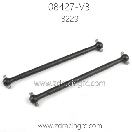 ZD Racing 08427-V3 Parts 8229 Horizontal Drive Shaft Rear