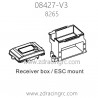ZD Racing 08427-V3 Parts 8265 Receiver Box ESC Mount