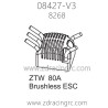 ZD Racing 08427-V3 Parts 8268 ZTW 80A Brushless ESC