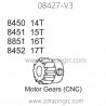ZD Racing 08427-V3 Parts 8450 Upgrade Motor Gear CNC