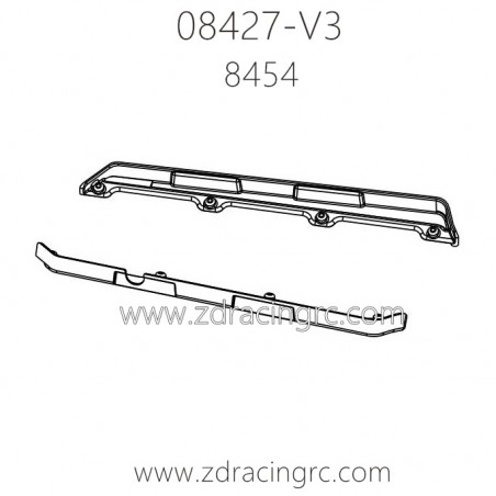 ZD Racing 08427-V3 Parts 8454 Side Plates