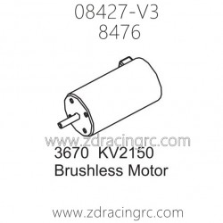 ZD Racing 08427-V3 Parts 8471 3670 KV2150 Brushless Motor
