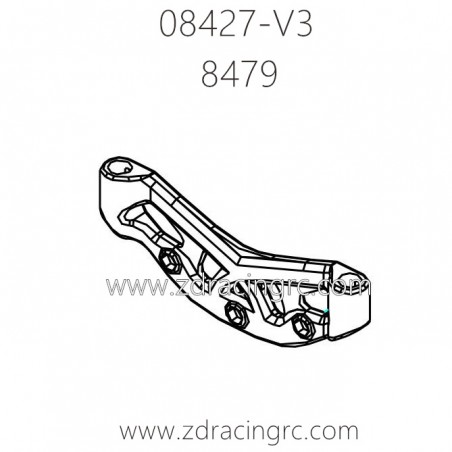ZD Racing 08427-V3 Parts 8479 Rear Body Stents
