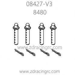 ZD Racing 08427-V3 Parts 8480 Body Mount