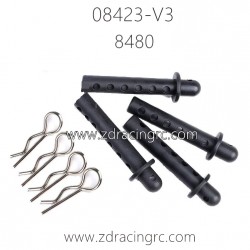ZD Racing 08427-V3 Parts 8480 Body Mount