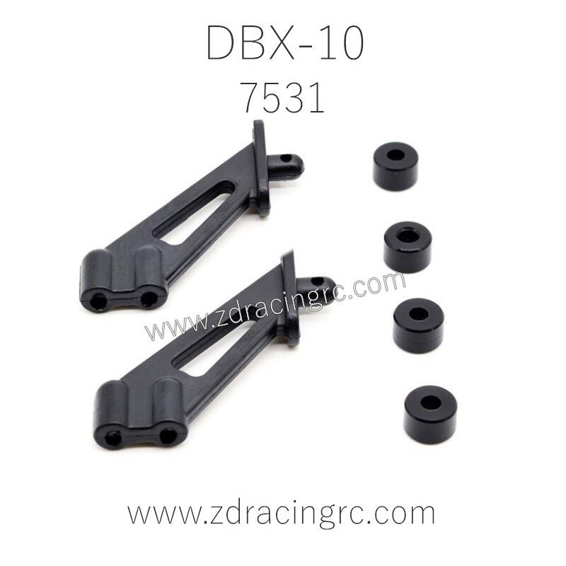 ZD RACING DBX 10 1/10 RC Car Parts Tail kit 7531