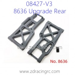 ZD Racing 08427-V3 Pirates 3 Parts 8636-Reinforced version Rear lower Swing Arm