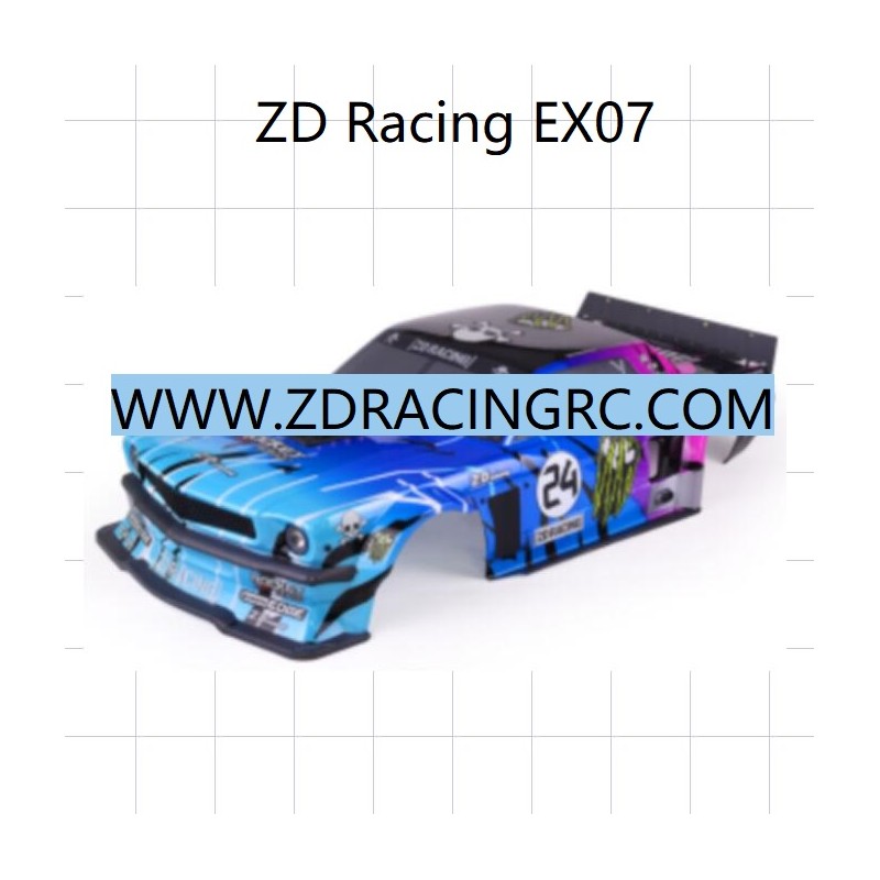 ZD RACING EX07 Parts 8572S Car Body Set