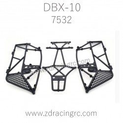 ZD RACING DBX 10 1/10 RC Car Parts Roll Cage 7532