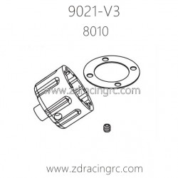 ZD Racing 9021-V3 Parts 8010 Differential Case