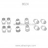 ZD Racing 9021-V3 Parts 8024 All Ball Heads