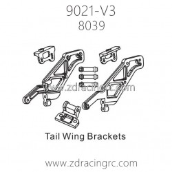 ZD Racing 9021-V3 RC Parts 8039 Tail Wing Brackets
