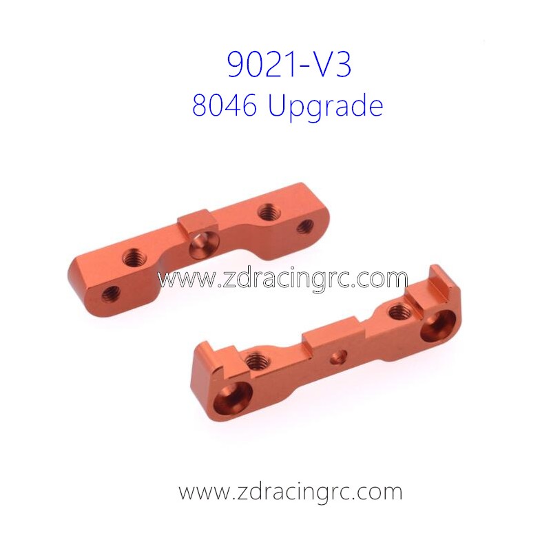 ZD Racing 9021-V3 Upgrade Parts 8046 Front Lower Suspension Bracket Mounts CNC