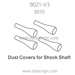 ZD Racing 9021-V3 Parts 8070 Dust Covers for Shock Shaft