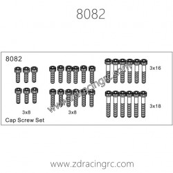 8082 Cap Screw set Parts for ZD Racing RC Car